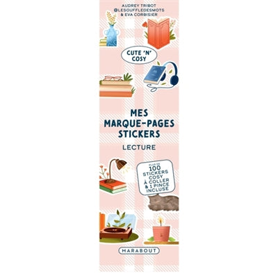 MARQUE-PAGES STICKERS -LECTURE