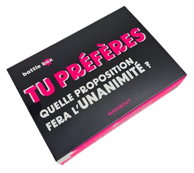 BATTLE BOX TU PREFERES ?