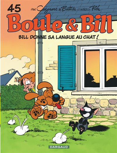 Boule & Bill 45 : Bill donne sa langue au chat!