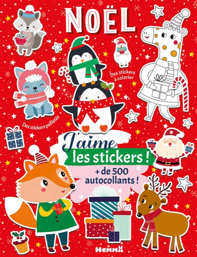 J'AIME LES STICKERS - NOEL - + DE 500 AUTOCOLLANTS ! - DES STICKE