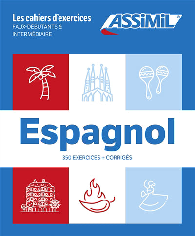 COFFRET CAHIERS ESPAGNOL DEBUTANTS-INTERMEDIAIRE