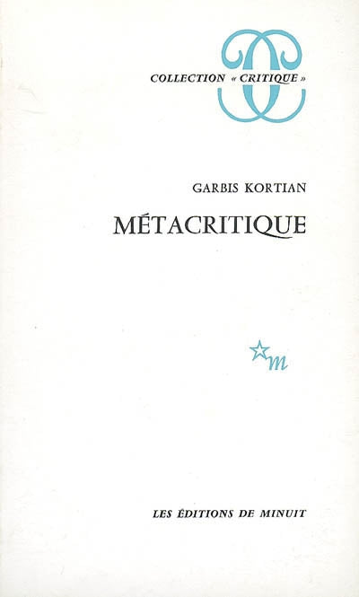 MÉTACRITIQUE
