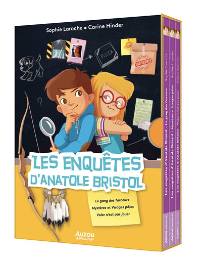 ENQUETES D'ANATOLE BRISTOL (COFFRET 3 VOLUMES T.01 A T.03)