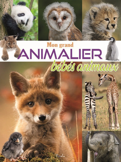 MON GRAND ANIMALIER DES BEBES ANIMAUX