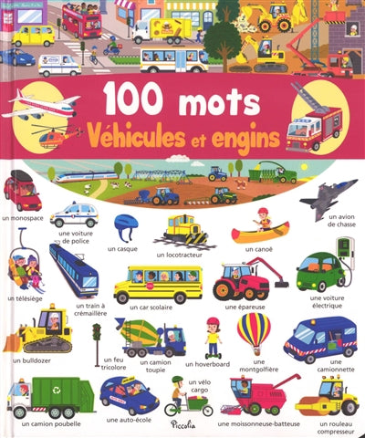 VEHICULES ET ENGINS  100 MOTS