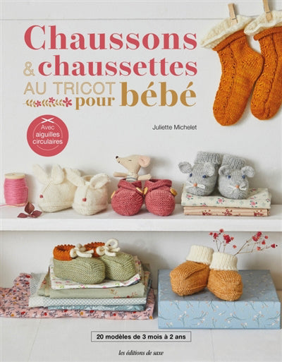 CHAUSSONS & CHAUSSETTES AU TRICOT POUR BEBE