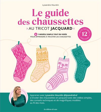 guide des chaussettes au tricot jacquard