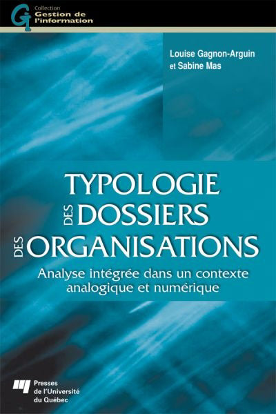 TYPOLOGIE DES DOSSIERS DES ORGANISATIONS
