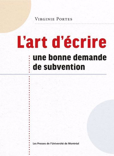 Art d'écrire une bonne demande de subvention