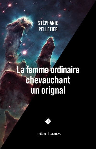 FEMME ORDINAIRE CHEVAUCHANT UN ORIGNAL