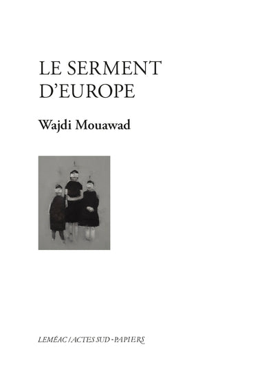 SERMENT D'EUROPE