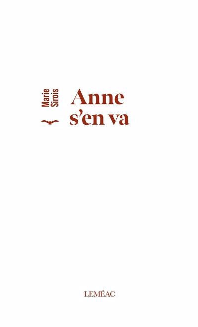 ANNE S'EN VA