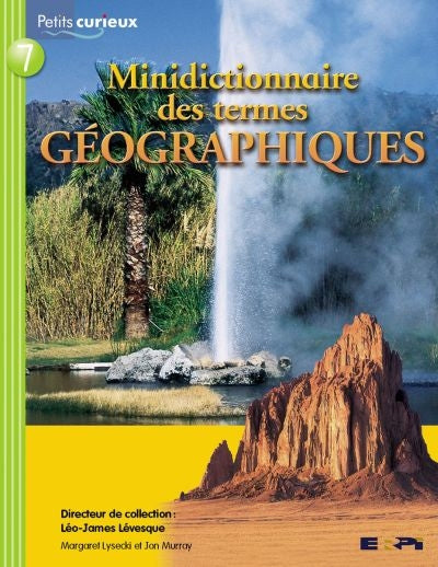 minidictionnaire des termes geographiques