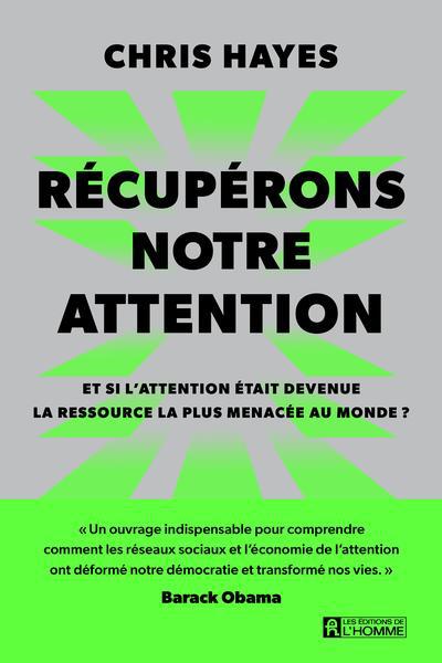 RECUPERONS NOTRE ATTENTION