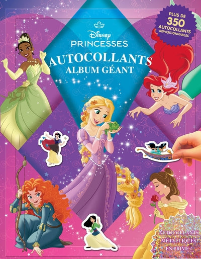 DISNEY PRINCESSES AUTOCOLLANTS