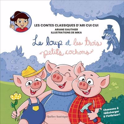 CONTES CLASSIQUES D'ARI CUI CUI     + QR