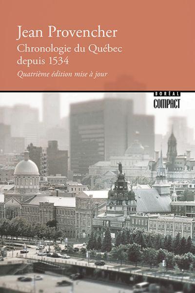 CHRONOLOGIE DU QUEBEC        NE B.C. 122