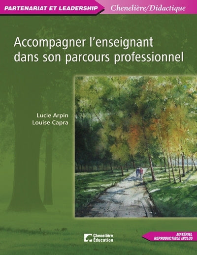 Accompagner l'enseignant dans son parcours professionnel
