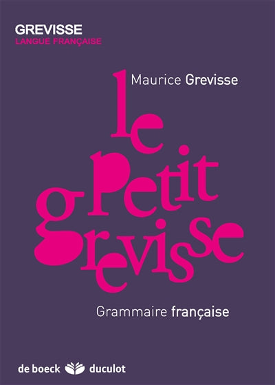 PETIT GREVISSE  32E