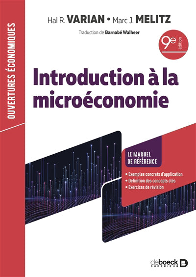 INTRODUCTION A LA MICROECONOMIE