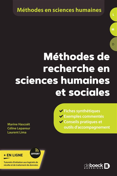 METHODES DE RECHERCHE EN SCIENCES HUMAINES ET SOCIALES