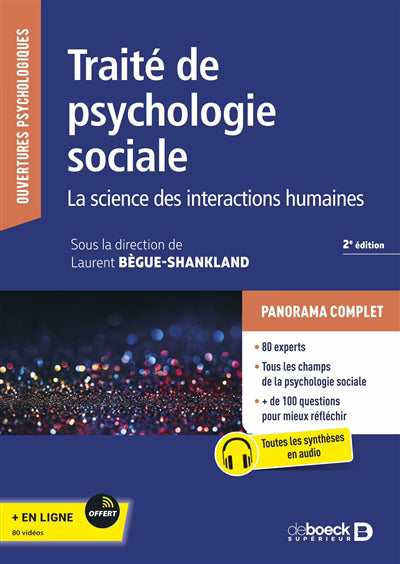 TRAITE DE PSYCHOLOGIE SOCIALE