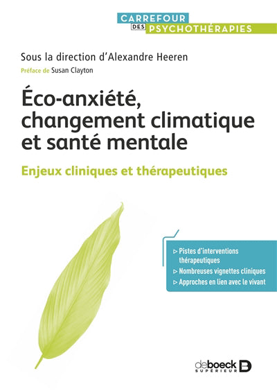 ECO-ANXIETE CHANGEMENT CLIMATIQUE ET SANTE MENTALE