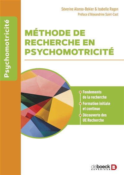 METHODE DE RECHERCHE EN PSYCHOMOTRICITE