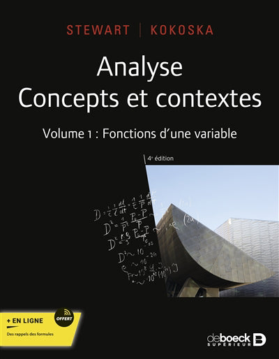 Analyses concepts et contextes Vol.1 4eme edtion