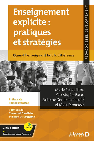 ENSEIGNEMENT EXPLICITE : PRATIQUES ET STRATEGIE