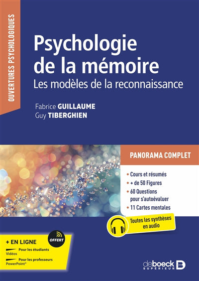 PSYCHOLOGIE DE LA MEMOIRE