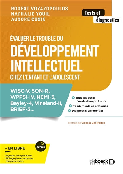 EVALUER LE TROUBLE DU DEVELLOPPEMENT INTELLECTUEL