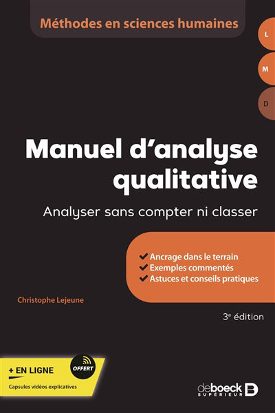 MANUEL D'ANALYSE QUALITATIVE