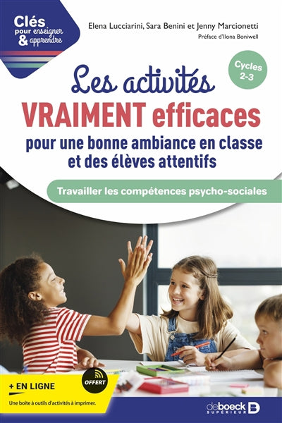 ACTIVITES VRAIMENT EFFICACES POUR UNE BONNE AMBIANCE EN CLASSE