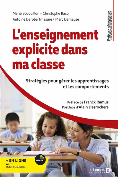 ENSEIGNEMENT EXPLICITE DANS MA CLASSE