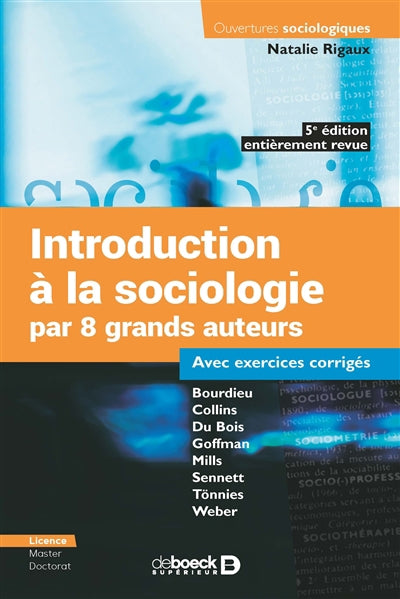 INTRODUCTION A LA SOCIOLOGIE