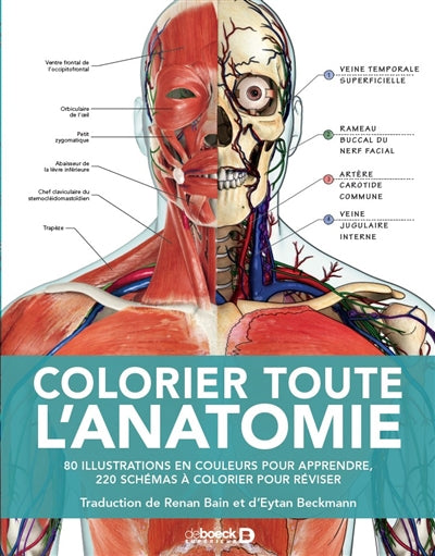 COLORIER TOUTE L'ANATOMIE