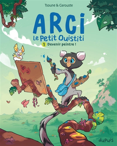 ARCI, LE PETIT OUISTITI 01  DEVENIR PEINTRE !