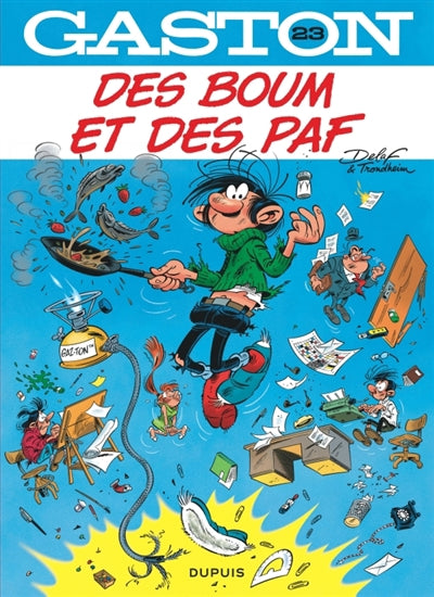 GASTON 23  DES BOUM ET DES PAF