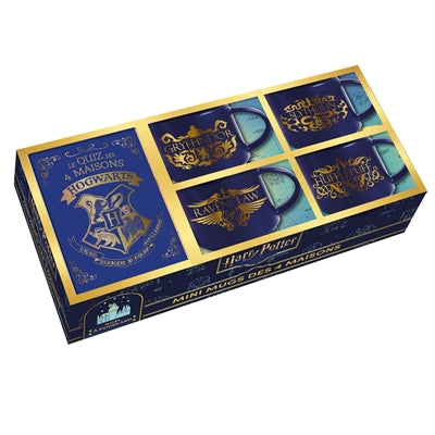 HARRY POTTER -COFF. MINI MUGS..4 MAISONS