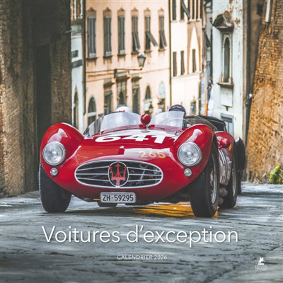 CALENDRIER VOITURES D'EXCEPTION 2026