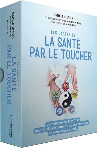 CARTES DE LA SANTE PAR LE TOUCHER (COFFRET 76 CARTES + LIVR