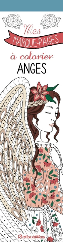 MES MARQUE-PAGES A COLORIER  ANGES N.E.