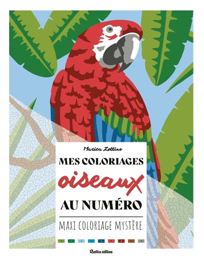 MES COLORIAGES OISEAUX AU NUMERO