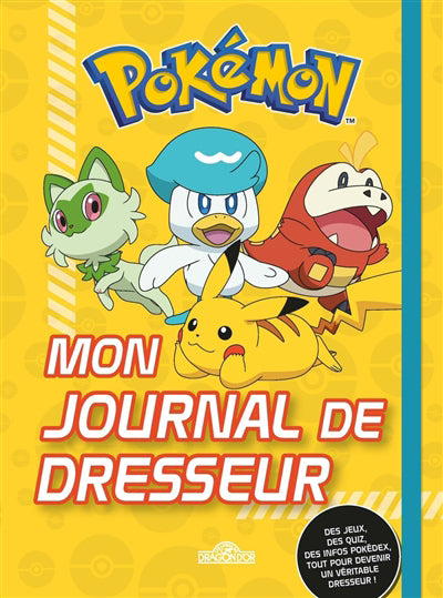 POKEMON - MON JOURNAL DE DRESSEUR