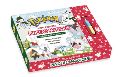 POKEMON :MON COFFRET PINCEAU MAGIQUE     SPECIA   L NOEL A PALDEA