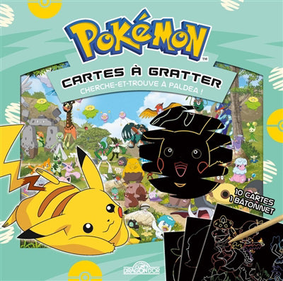 POKEMON CARTES A GRATTER CHERCHE-ET-TROUVE A PALDEA