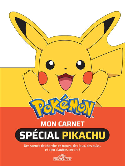 POKEMON  MON CARNET SPECIAL PIKACHU