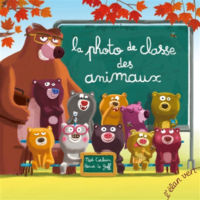 LA PHOTO DES CLASSES DES ANIMAUX