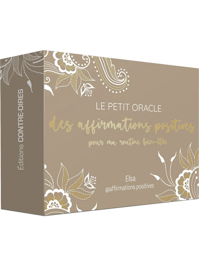 PETIT ORACLE DES AFFIRMATIONS POSITIVES (COFFRET 49 CARTES)